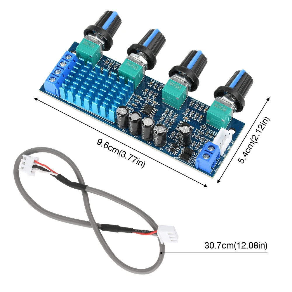 DC 12 ~ 24 V Digitalverstärkerplatine TPA3116D2 Audio-Leistungsverstärker 80 W x 2 2.0 Zweikanal-Verstärkermodul