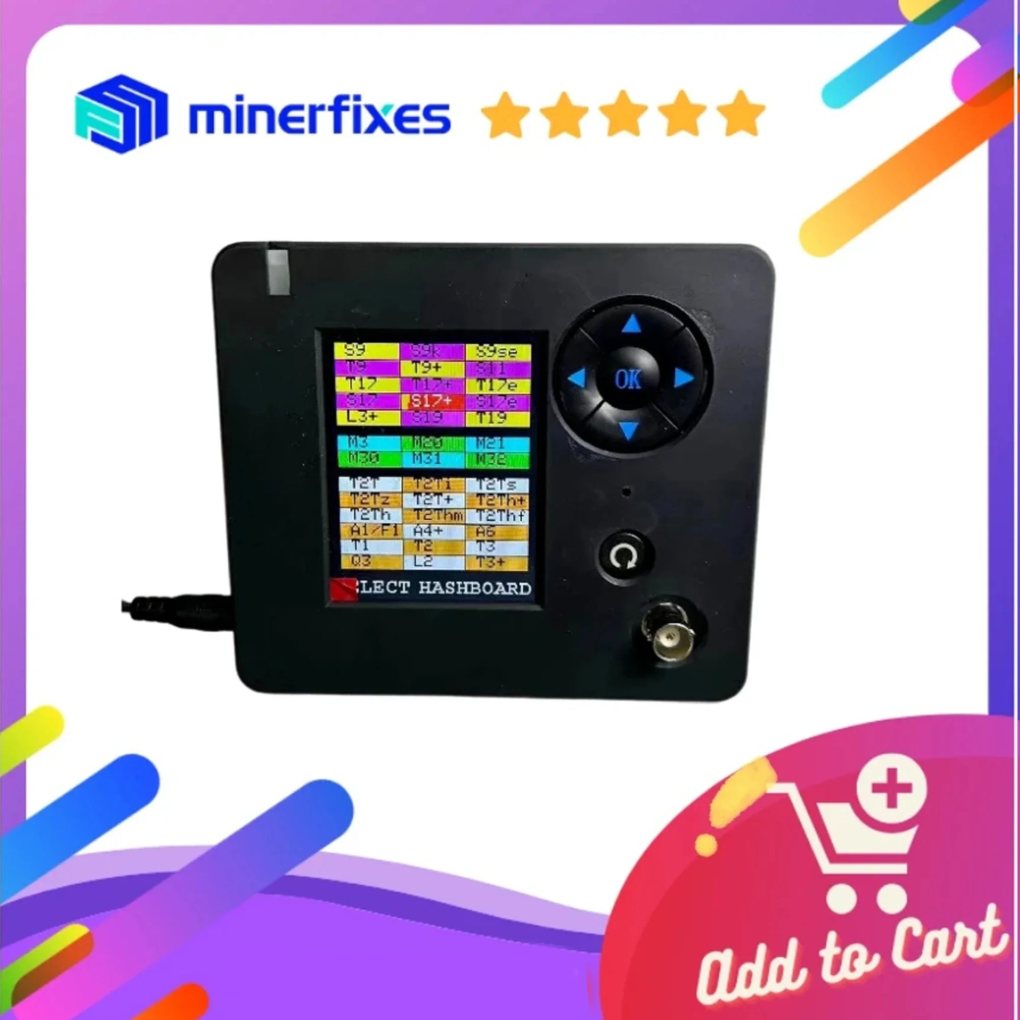 جهاز اختبار عالمي K8 متوافق مع Antminer ، Whatsminer ، Innosilicon ، الخ جهاز اختبار التعدين ، اختبار لاعبا اساسيا