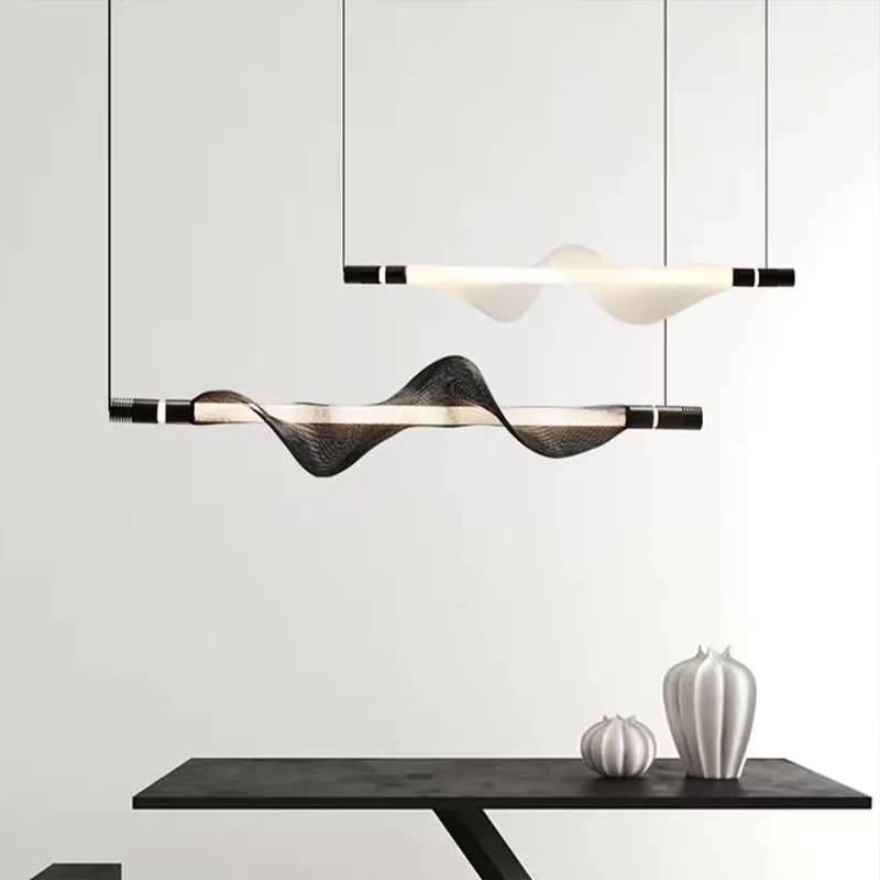American-style LED coloured acrylic ceiling chandelier, suitable for living room and dining room home interior lighting, lustre