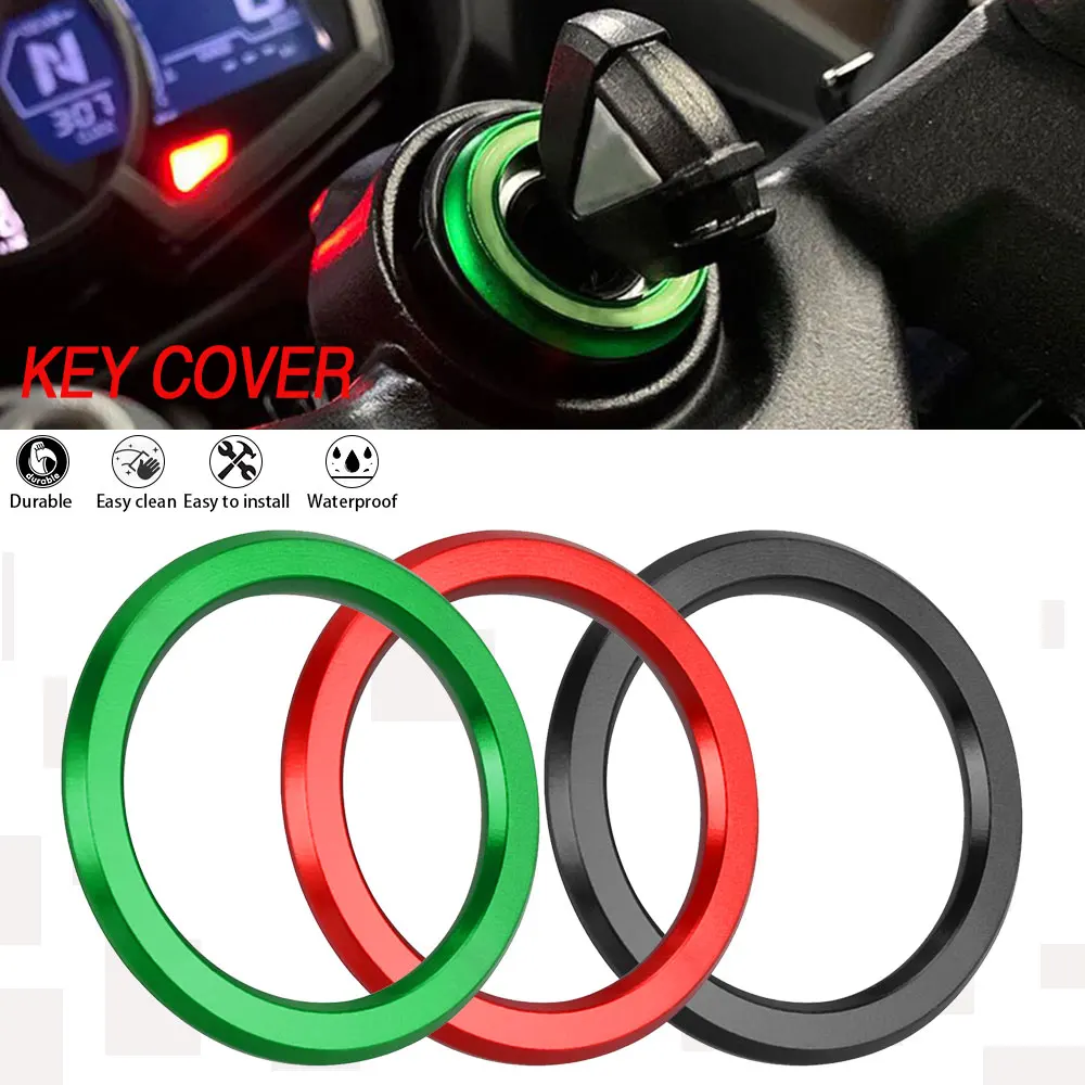 

Motorcycle Case Ignition Switch Keys Cover Protection For Kawasaki ZZR1400 ZZR 1400 2012 2013 2014 2015 2016 2017 2018 2019-2023