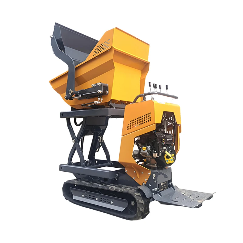 

Fast Delivery Mini Crawler Dumper Multifunctional Tracked MINI Dumper Customize Mini Transporter Dump Truck for Construction