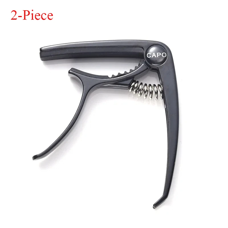 

2-Piece Set Tuning Clips Acoustic Guitar Capo Tuning Clips Zinc Alloy Bass Clip Accessories Suitable for Stringed Instruments