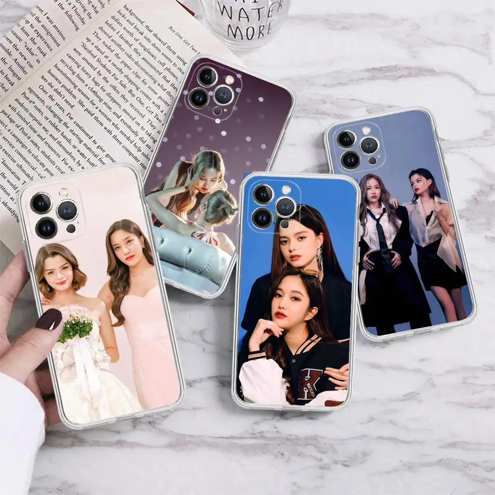 Pink Theory Freen Becky Phone Case For iPhone 15 14 13 12 Mini 11 Pro XS Max X XR SE 6 7 8 Plus Soft Silicone Cover