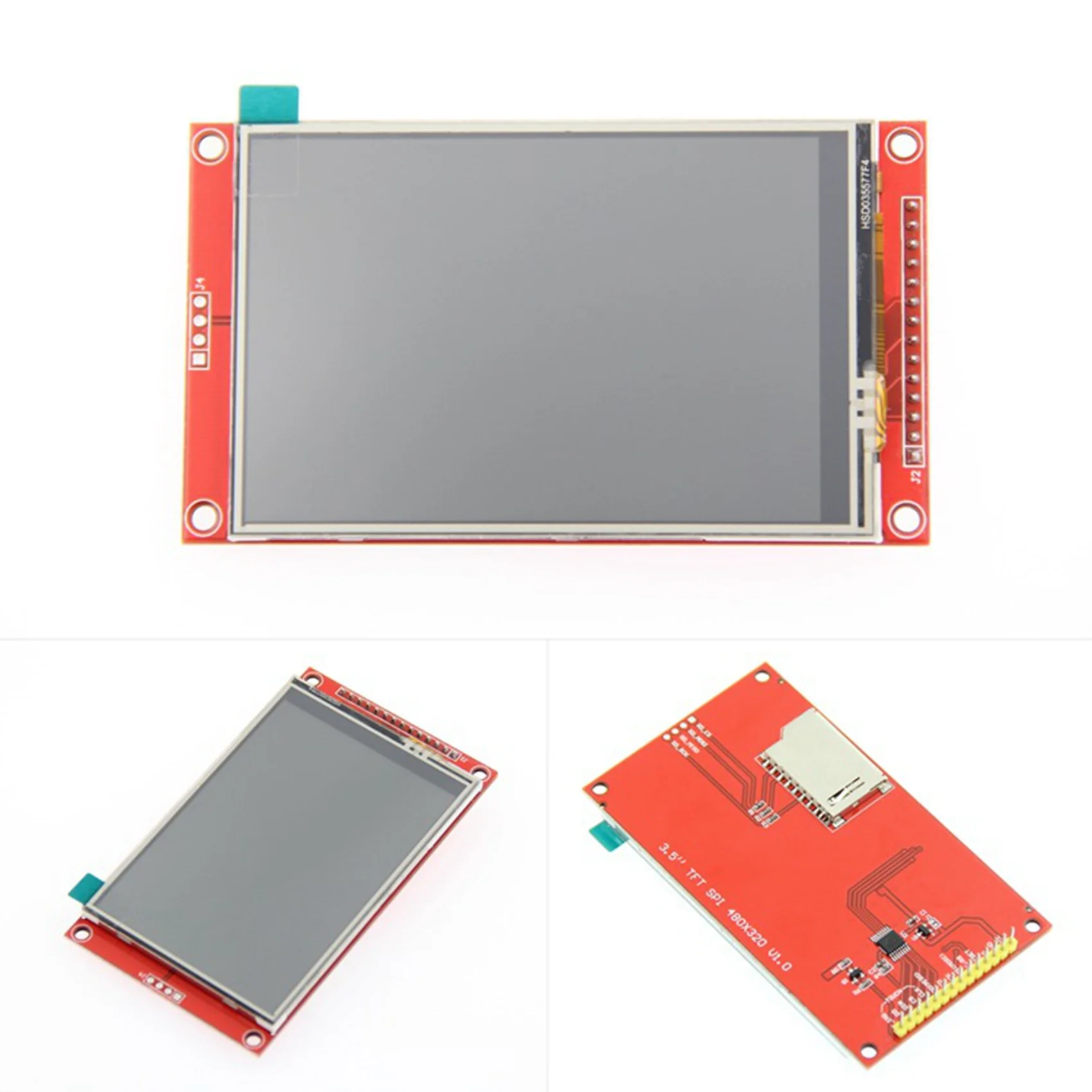 1 Uds. Pantalla LCD TFT de 3,5 pulgadas SPI módulo LCD serie controlador IC ILI9488 soporte táctil capacitivo-BTFL