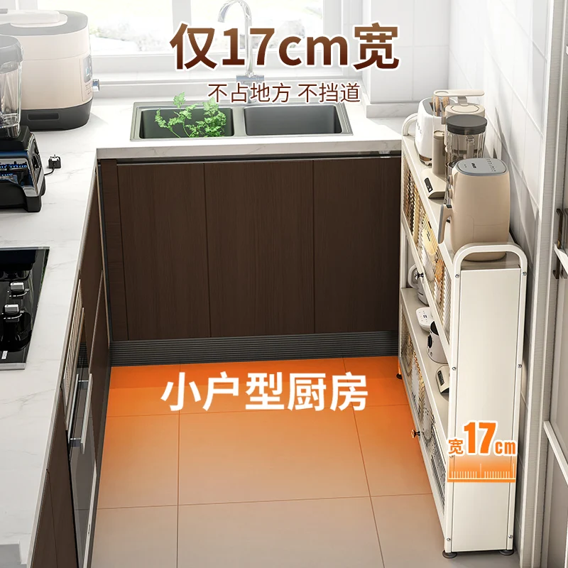 خزانة جانبية ضيقة، خزانة رفيعة لتخزين الكراك، خزانة جانبية لتناول الطعام، أرضية متعددة الطبقات