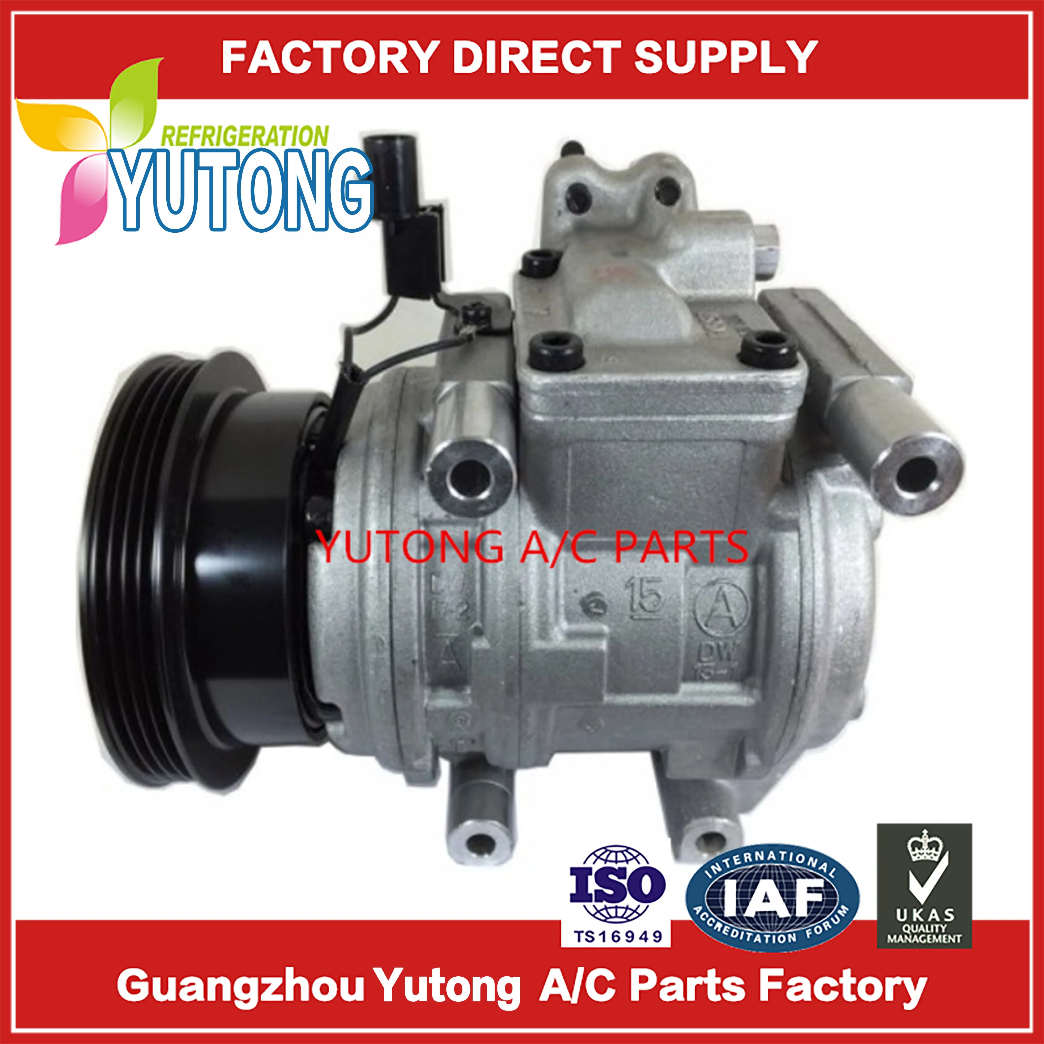 AC Compressor  10PA15C for KIA SPORTAGE HYUNDAI ELANTRA XD TUCSON JM 2.0 977012D700 97701-2D700 97701-2E000 97701-2E400 2F100