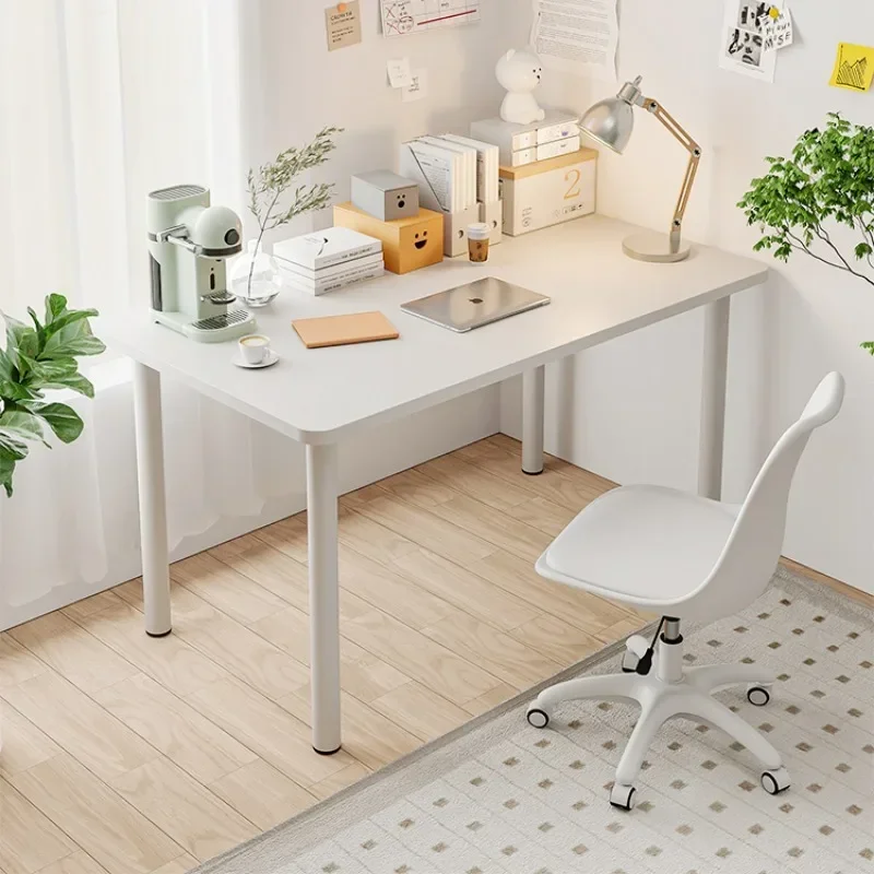 Home Study Office Desks Organizer White Minimalist Unusual Computer Desks Portable Student Escritorio Oficina Modern Furniture