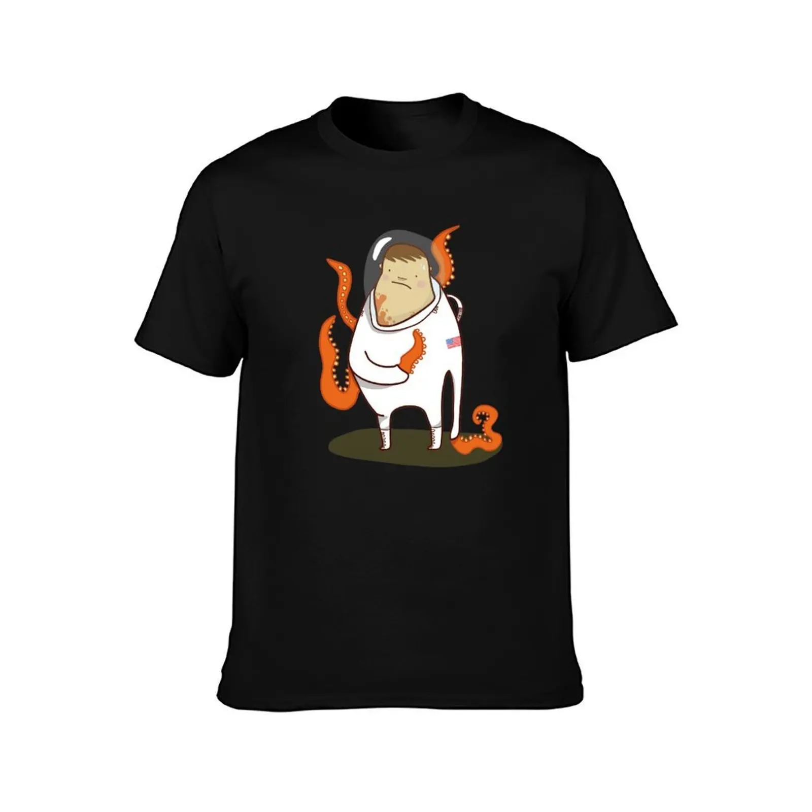 Astronaut - Alien takeover T-Shirt Large Size Breathable Tee