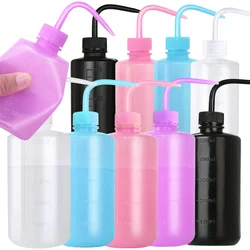 500/250ml Tattoo Spray Bottle Plastic Safety Wash Bottles Lab Tattoo Squeeze Bottle Cleaning Measuring Bottle Tattoo Accessories