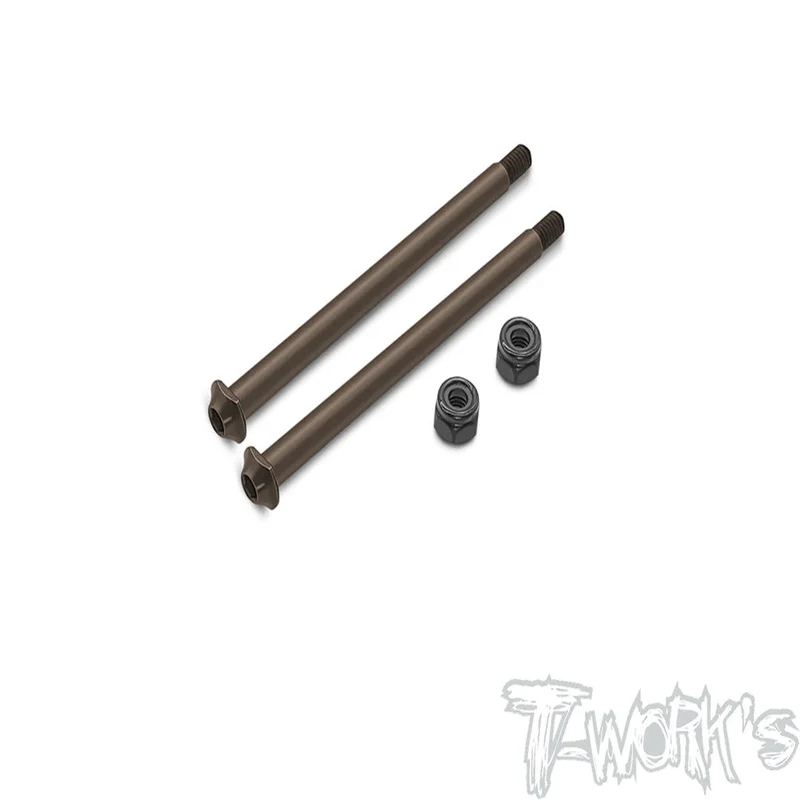 Original T works TO-323-RC8-R Steel Captured Design Rear Hinge pin 3.5 x 49.2mm ( For Team Associated RC8 )ssional Rc part