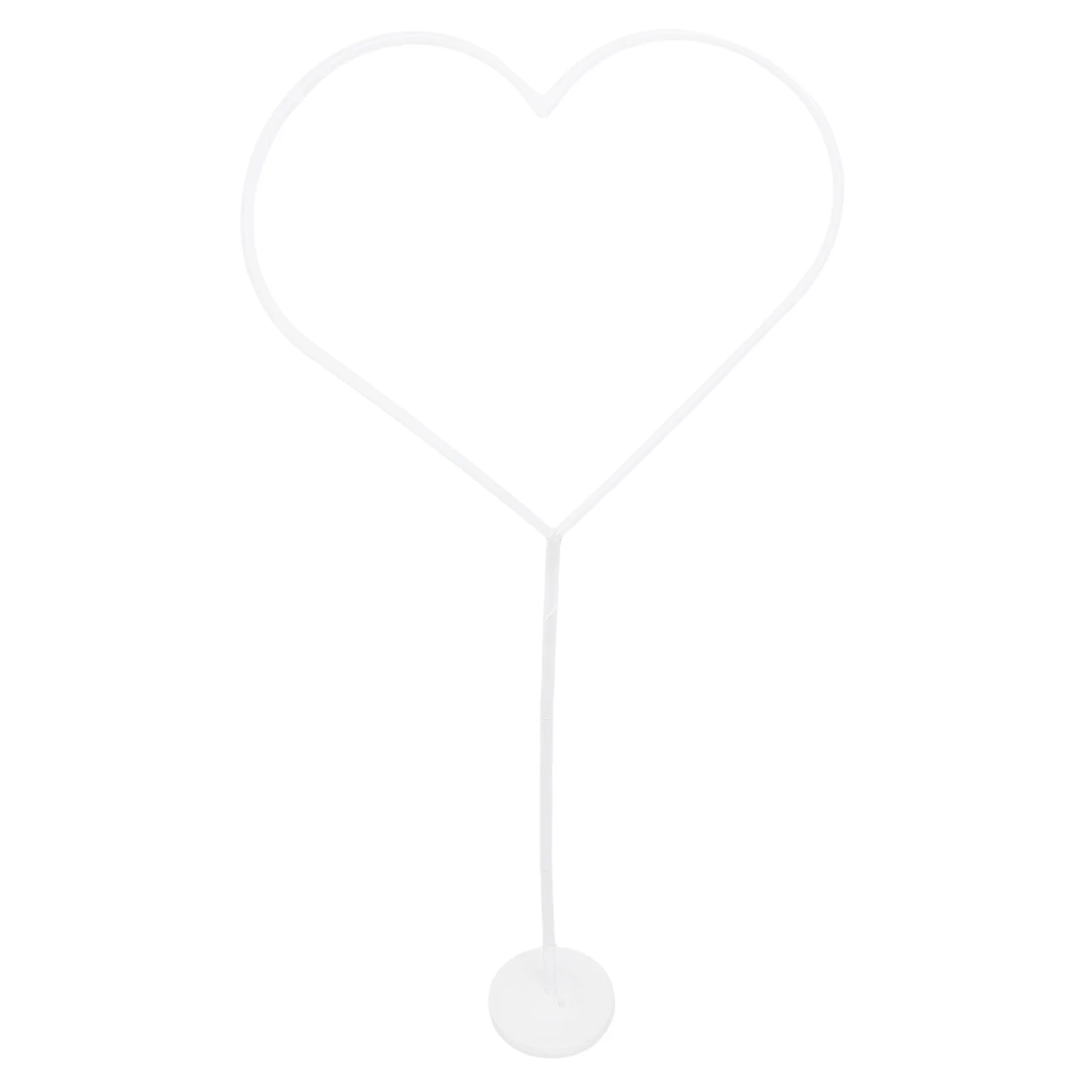 

1.5M Heart Shaped For Wedding Birthday Decorations Balloon Arch Display Kit Floor Stand Easy Assembly Party Event Decoration