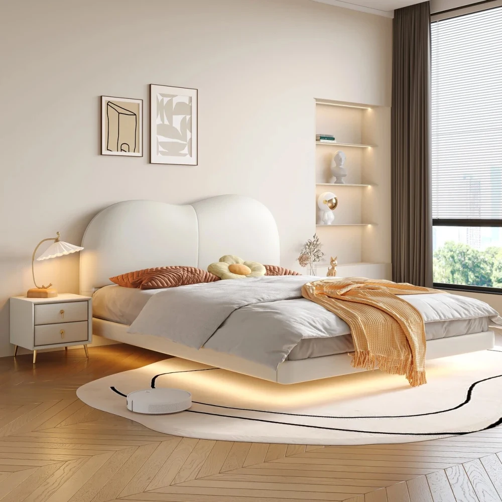 # Wholesale Soft - Bag Floating Bed: Hot Sale, Customizable Leather Color, Ideal for Bedroom Settings