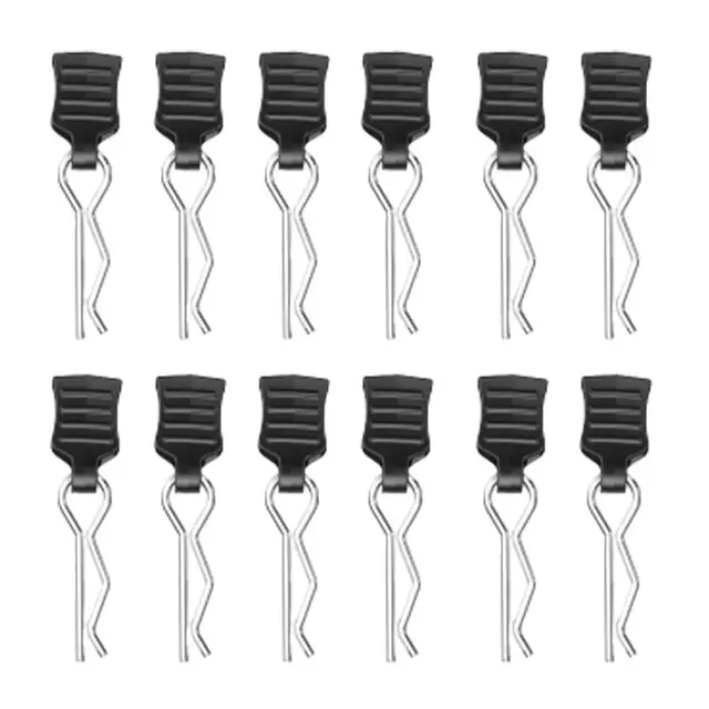 RCGOFOLLOW Body Shell Clip Pin z mocowaniem metalowym do 1/10 1/14 MJX Hyper Go MJX Hyper RC Body RC Model Toys Części zamienne