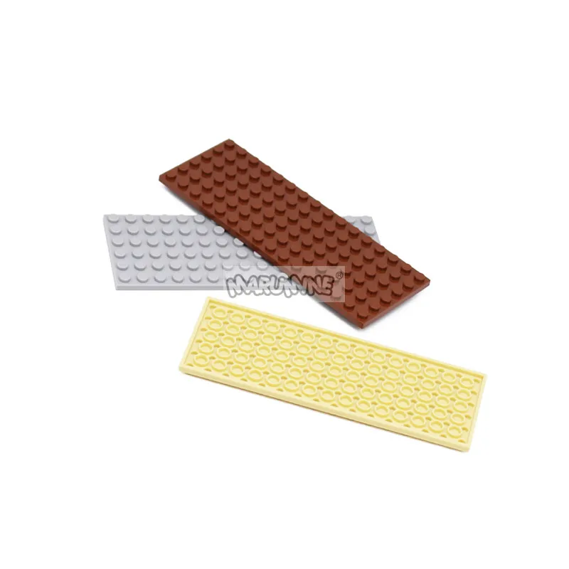 MARUMINE 3027 6X16 Baseplate Building Block แผ่น5PCS สร้าง MOC คลาสสิกอิฐก่อสร้างอะไหล่บอร์ด