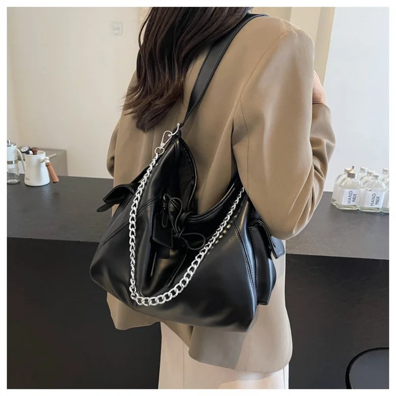 

Винтажная шикарная сумка через плечо, женская ретро сумка на одно плечо, элегантный дизайн для рабочих покупок