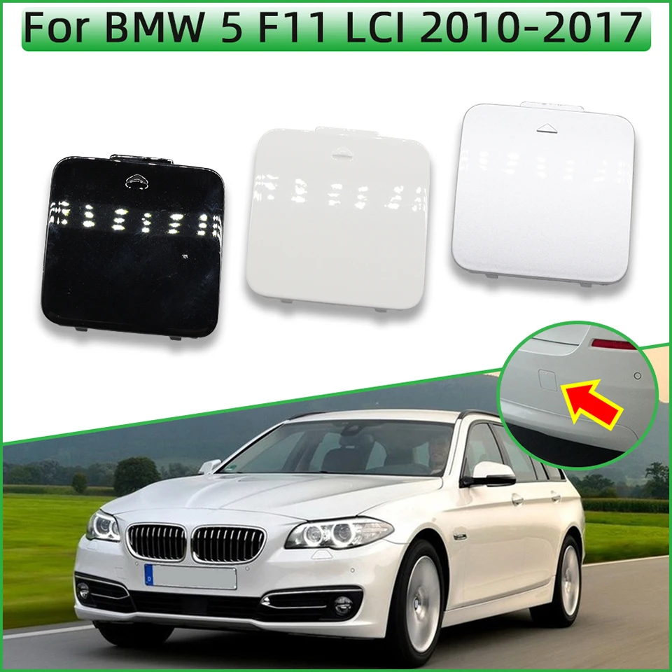 

Car Accessories Rear Bumper Tow Hook Cover Cap For BMW 5 Series 2010-2017 F11/LCI Ordinady Version Trailer Cover Decoration