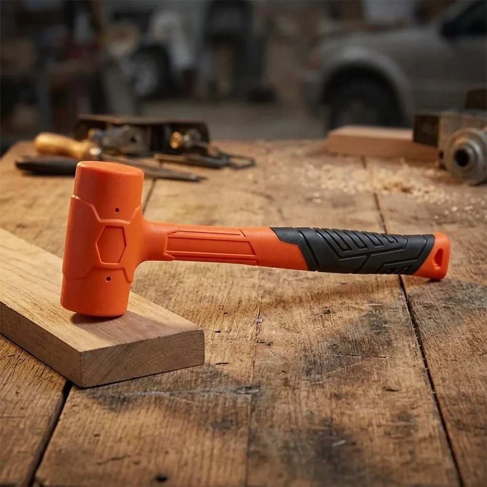 Dead Blow Hammer Constructed from Solid Molded PVC Rubber for Long-Term Reliability in High-Impact Environments