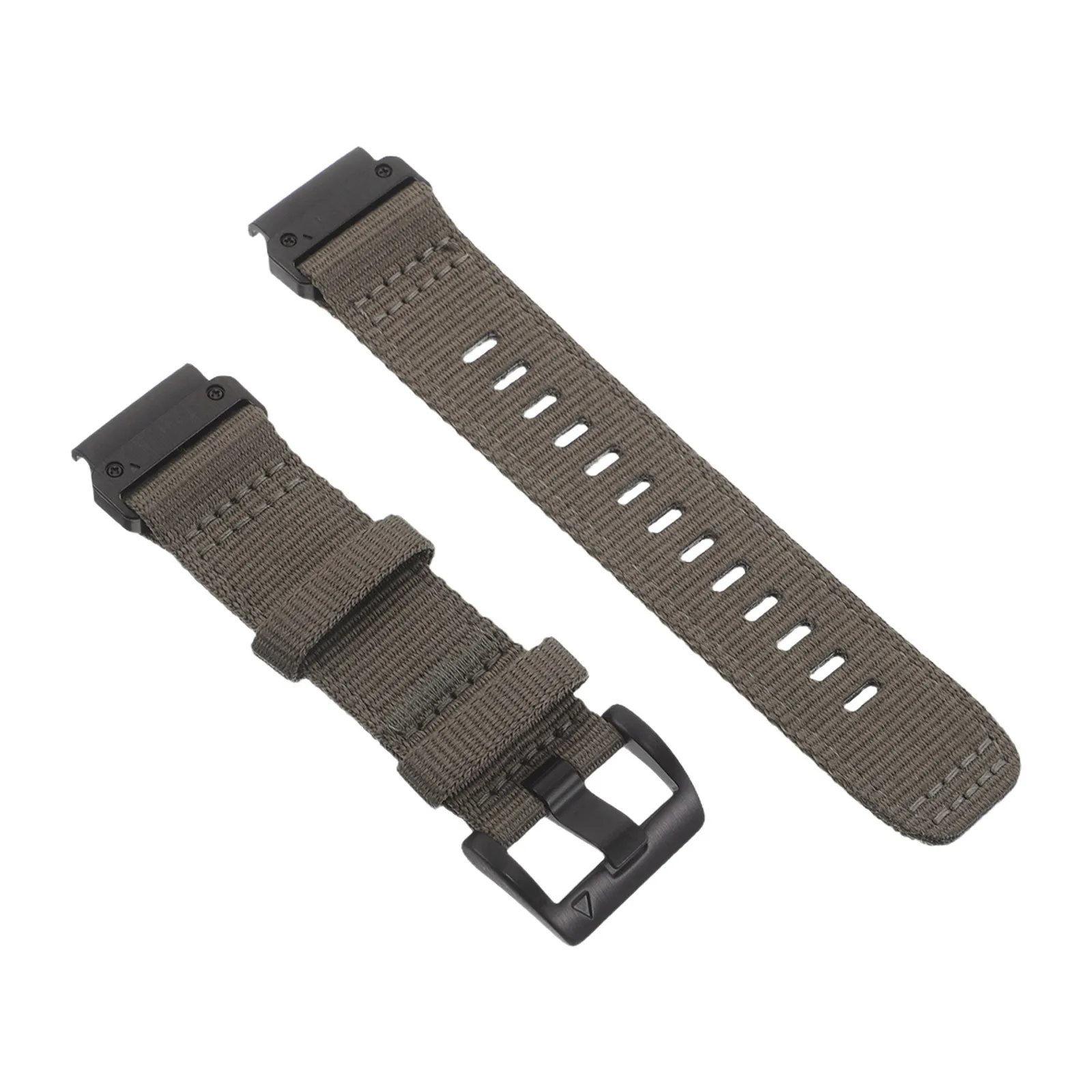 

Quick Release Nylon Watch Band Olive Green Universal Sport Strap For Men Women Comfortable Lightweight Replacement Band