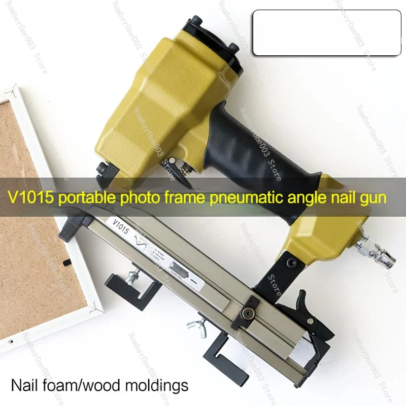 Pneumatic V Nailer Power Tool Nail Gun Frame Fixed Line Angle Nailer Pneumatic Nail Angle Gun V-type Nail Gun 6mm 7-10-12-15