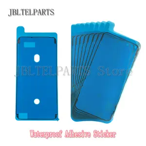 Bilashmart 2 High Quality Waterproof Sticker iPhone 11 12 Pro Max 6s 7 8 Plus X XR XS LCD Screen Seal Tape Adhesive Glue Repair