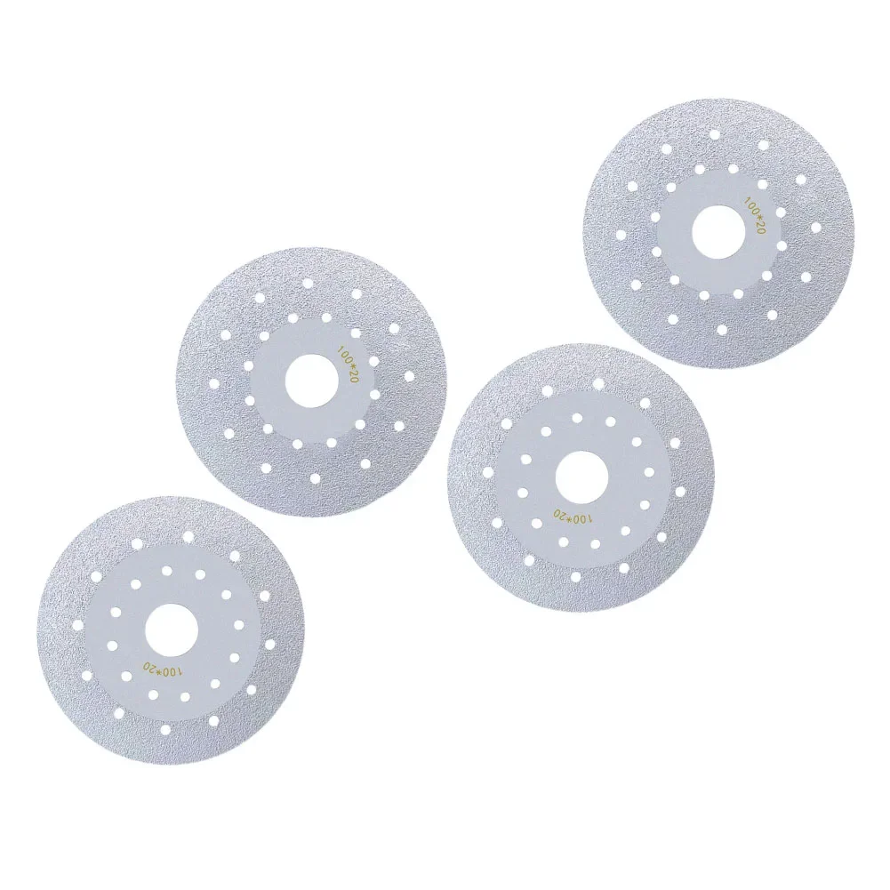 100mm 4inch Cutting Blade Rock Slabs Cutting Disc Diamond Saw Blade Grinding Disc Polishing Cutting Grinding Wheel Discs
