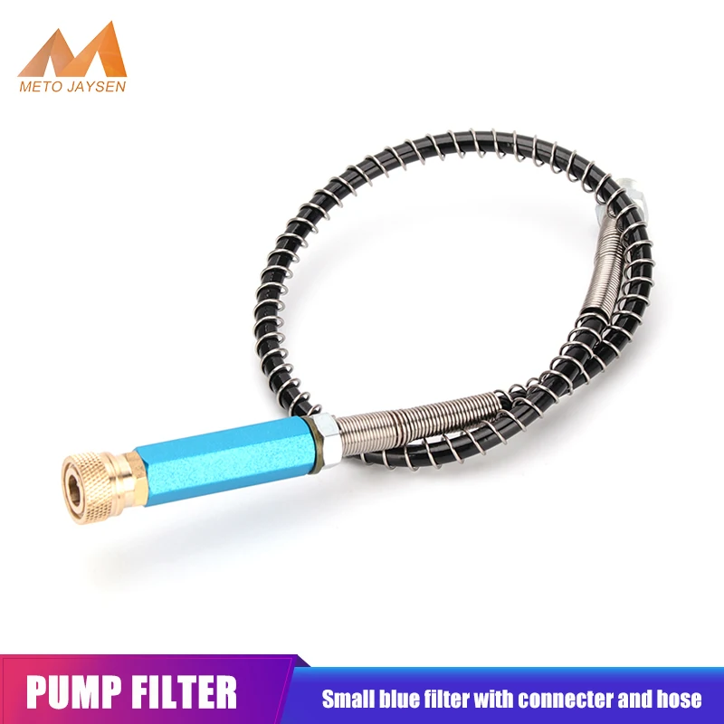 

Small High-Pressure Pump Filter with Quick Connect Couplings and Nylon Hose Air Filtering Water-Oil Separator Filtering Element