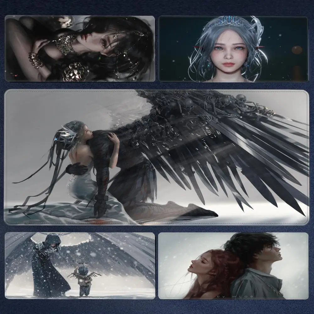 

Anime Ghostblade Princess Mousepad Computer Gaming Accessories Nonslip Mausepad Deskmat Sexy Girl Mice Mat Large Tapis De Souris