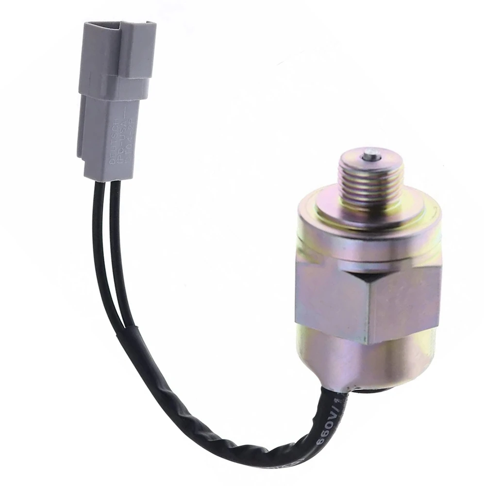#19J Automotive Parts & Accessories,3584127 Stop Solenoid for Volvo Penta Diesel Engines D2-40F D1-20F (silver)