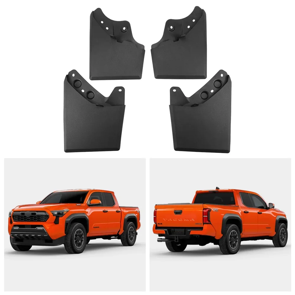 Los guardabarros de coche son adecuados para Toyota Tacoma 2024, guardabarros de neumáticos de coche, accesorios de modificación Exterior de coche