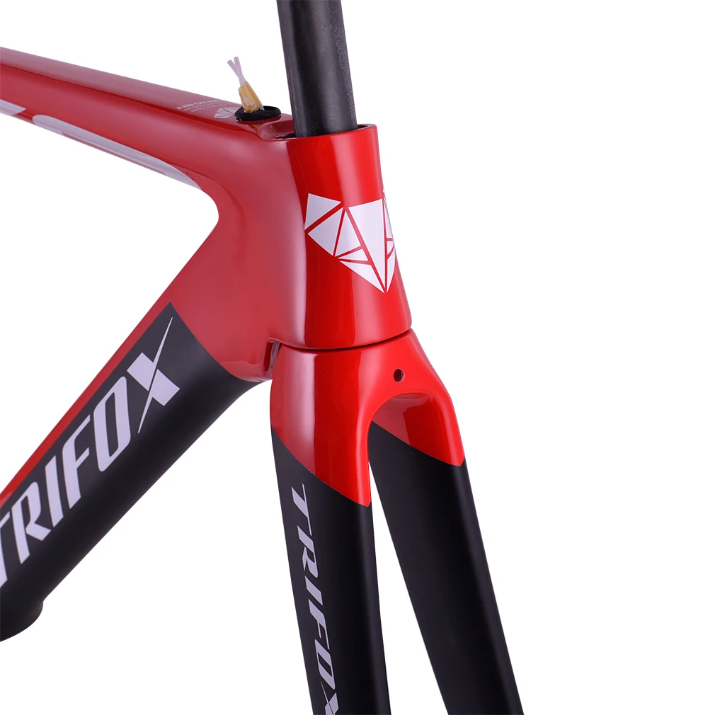 TRIFOX T1000 Full Carbon Fiber Road Bike Frameset 700C Max 25C Di2 Aero Racing Bicycle Frame X8QR