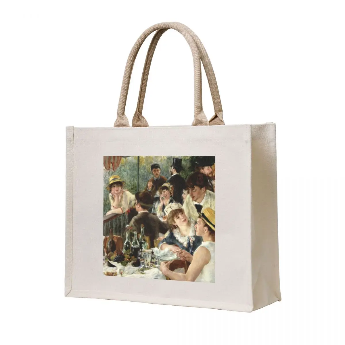 

Vintage Pierre Renoir Lunchen Boating Party 1881 Fine Art Tote Bag tote bag men's tote bags aesthetic Shopper handbag great bag