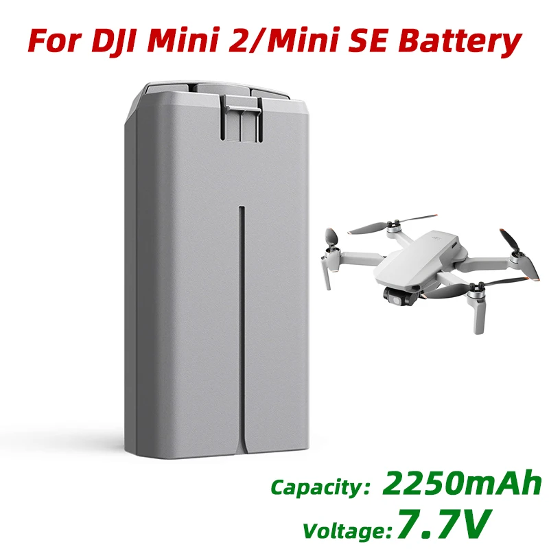 

For DJI Mini 2 Mini SE Intelligent Flight Battery 7.7V 2250mAh DJI Mini 2/Mini 2 SE LiPo 2S Drone Battery Flight Time 31 Minutes