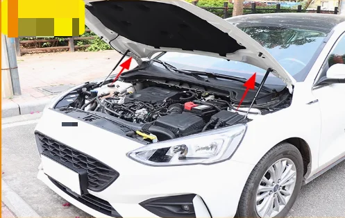 

2PC Hood Damper for Ford Focus MK4 2018-2024 Front Bonnet Modify Gas Struts Lift Support Rods Carbon Fiber Spring Shock Absorber