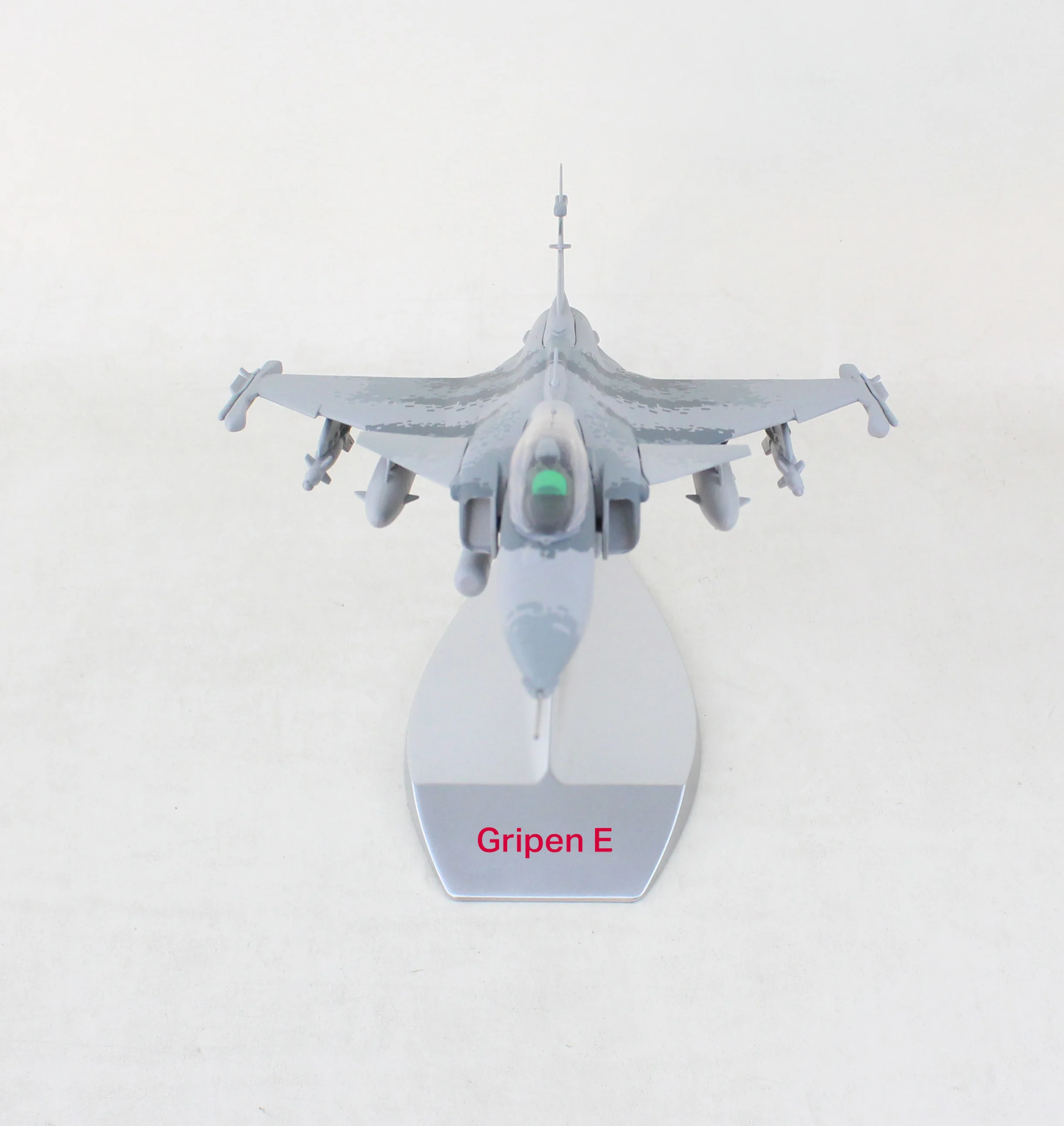 SAAB Saab JAS-39 Gripen Fighter 1/48 Static Simulation Aircraft Model Fighter Display Model - Metal Military Aircraft with Stand