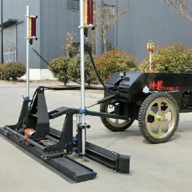 Concrete Laser Leveling Machine, Real-time Automatic Height Adjustment, Three-Dimensional Special-shaped Ground Road Machinery