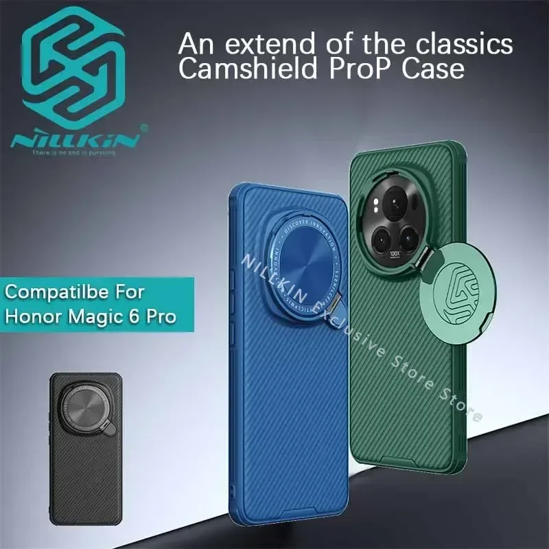 

Nillkin For Honor Magic 6 PRO Case CamShield Prop Case Hard case protective case for phone lens cover TPU+PC phone Case shell