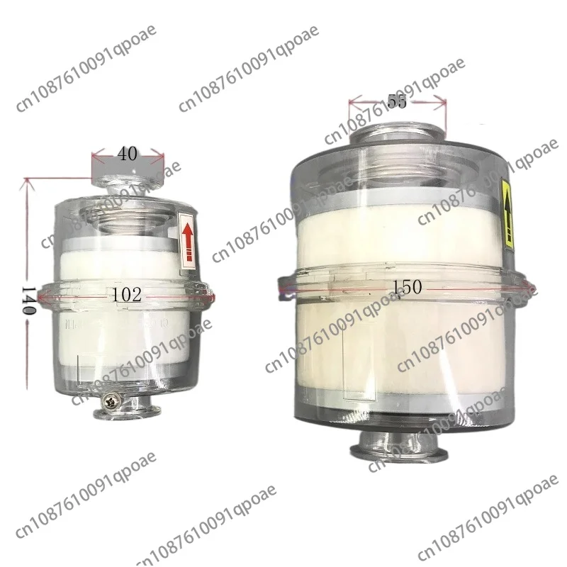 Vacuum pump oil mist filter   / exhaust filter (KF25 interface)/ fume separator