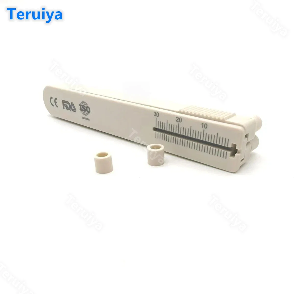 Dental Clinic Endodontic Measuring Ruler | Roller-Style Root Canal Pre-Bending Gauge | Autoclavable High-Temp Sterilizable