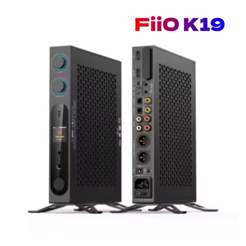 

FiiO K19 Dual ES9039SPRO Desktop DAC HIFI Audio DSD512, 31-band PEQ, XMOS XU-316 for HDMI/Coaxial/Optical Audio Decoder