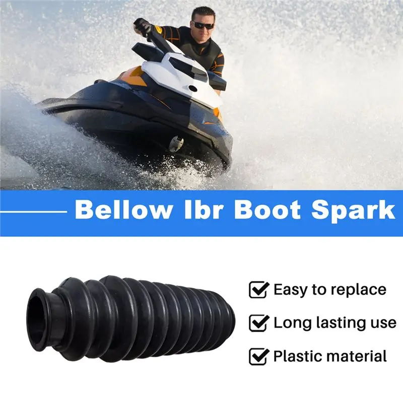 A20K-Ibr Bellows Boot For Bombardier Seadoo 230 300 170 268000186 Motorboat Spark Plug Sleeve Rubber Expansion Hose 130-260-300