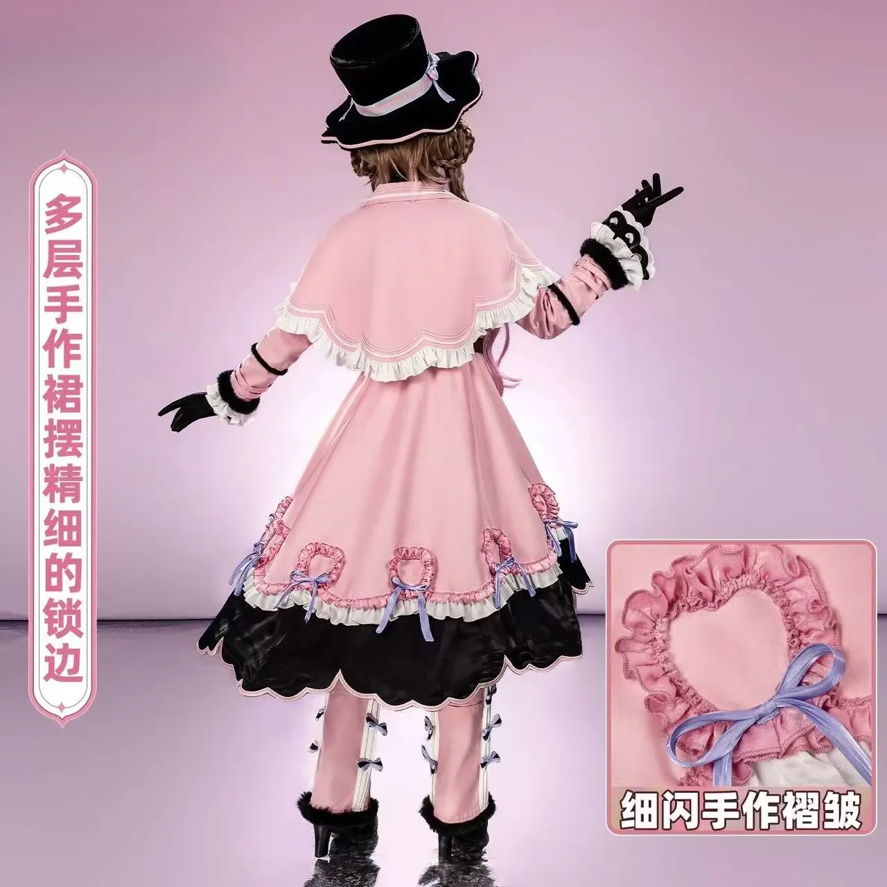 أزياء فرسان آميا - الساحرة الصغيرة المنفوشة التأثيرية لحفلات الهالوين وحفلات الكرنفال وأعياد الميلاد ملابس الأدوار QQ Cos #3