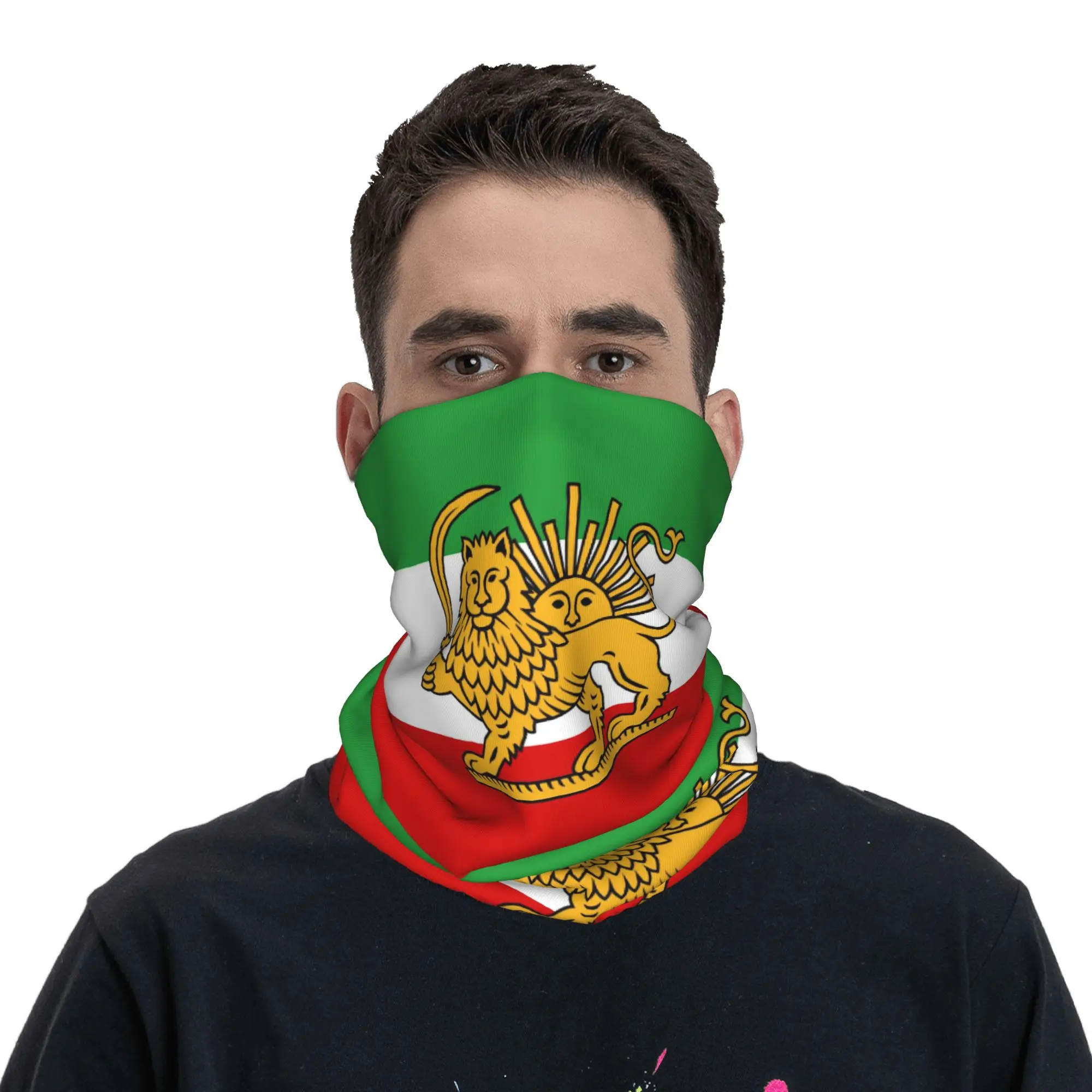 Make Iran Great Again MIGA Mask Scarf Merch Neck Gaiter  Bandana Multifunctional Hiking Headband Unisex All Season