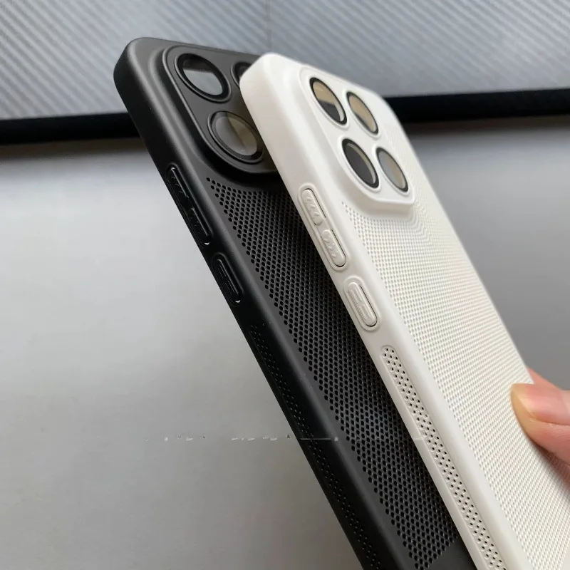 For Xiaomi 17T Pro Mi 17 T Heat Dissipation Hard Phone Case for Xiaomi 17TPro Cooling Honeycomb Mesh Shockproof Lens Film Shell view 3