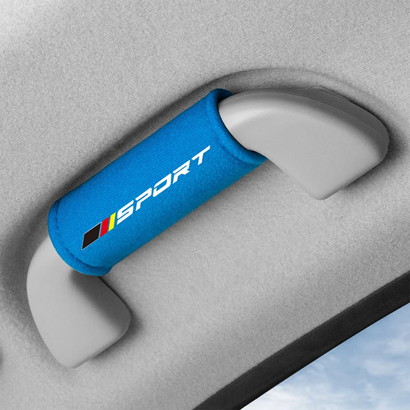 1 PCS Car Vehicle Fluff Car Roof Door Handle Protector Armrest Cover, Fit Vehicle Use Can Be Freely Matched Decorate