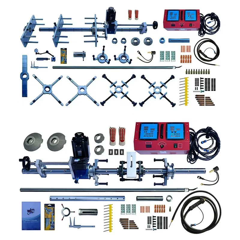 Fully Automatic 3-Axis 3-Spindle CNC Portable Boring Welding Machine Horizontal Bearing Core Components Multi-Voltage Sale