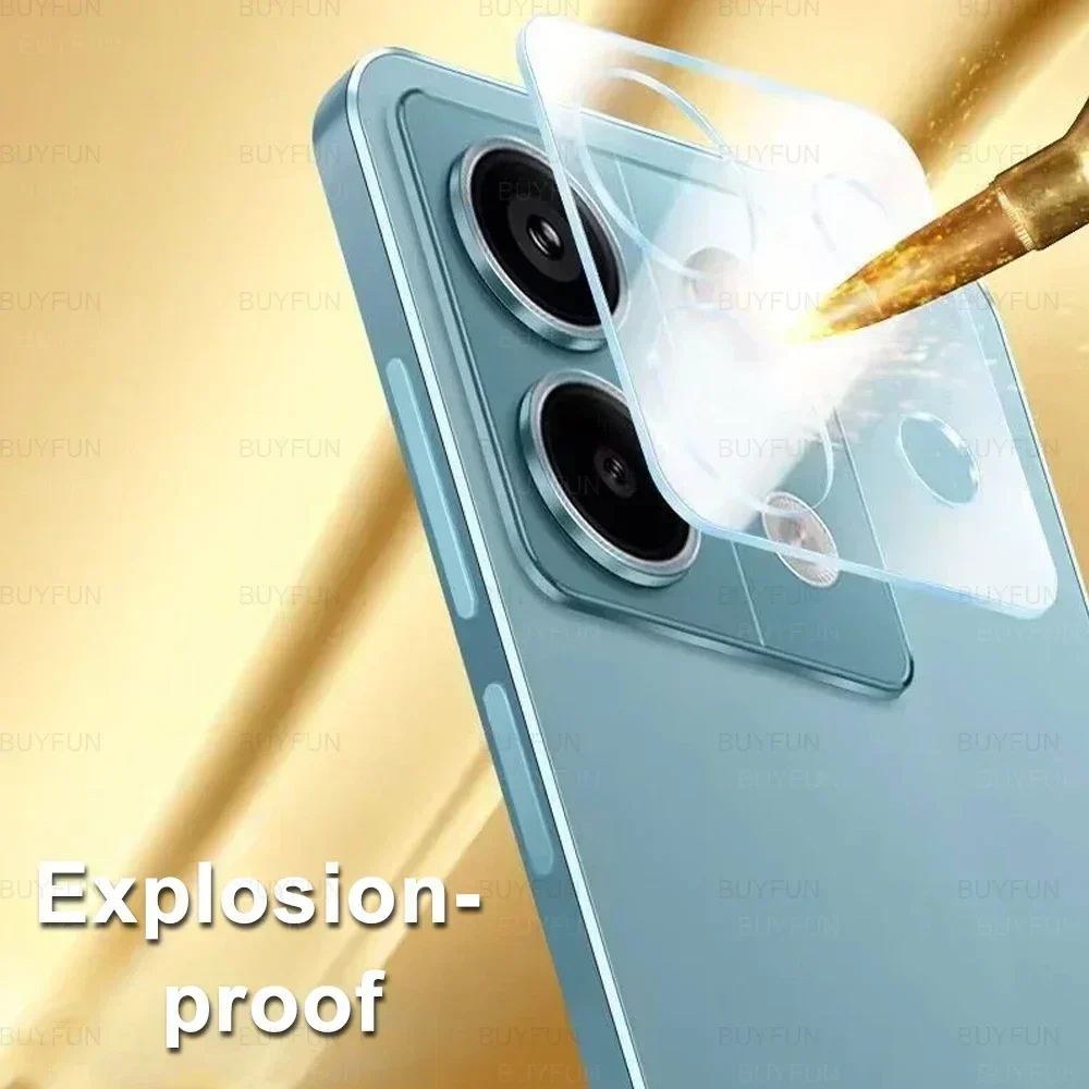 Capa de tela de vidro temperado para Xiaomi, Redmi Note13, 4G, protetor de lente 3D, Redmi Note 13 Pro Plus, 13 Pro, 5G, 1-4pcs