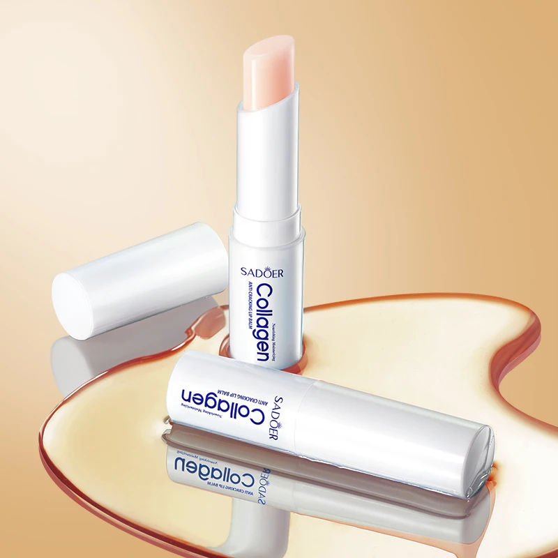 1/3/5PCS Collagen Lip Balm Moisturizing Anti-Cracking, Brightening & Repairing Lip Care with Nourishing Hydration ﻿ view 6
