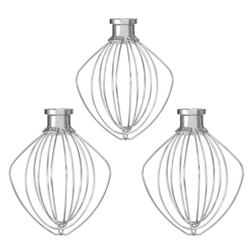 3 قطعة مرفق استبدال خفقت لكيتشن ايد إمالة رئيس خلاط ، K45WW سلك سوط الخافق لبيض كريم الثقيلة