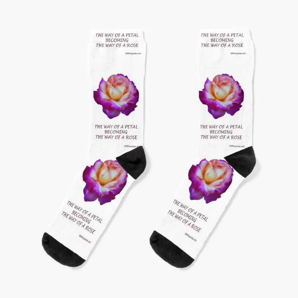 

The Way of a Rose Socks Heating sock Lots Socks Male Women's