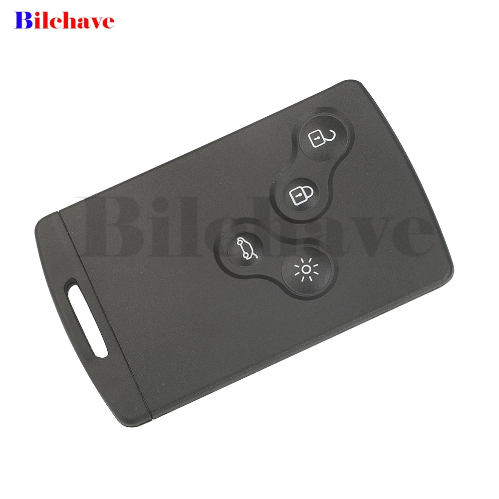 Jingyuqin 4A PCF7953M chip 433Mhz FSK 4 Buttons Smart Remote Car Key Fob For Renault Megane Fluence Laguna Scenic Replacement